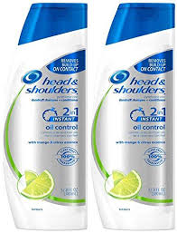 Head Shoulders Instant Oil Control 2 In 1 Dandruff Shampoo And Conditioner 128 Oz 2 Pk Click On The Image For Addit Shampoo Dandruff Oil Control Products