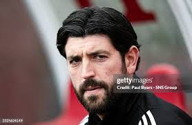 Kilmarnock's David Watson warms up ahead of a Premier Sports Cup... News  Photo