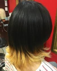 Ombré is the look.) how it looks: 36 Two Tone Hair Color Ideas For Short Medium Long Hair Two Tone Hairstyles Hairstyles Weekly
