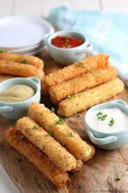 Make Your Own Mozzarella Cheese Sticks For The Best Tasting Snack Or Treat With Only 6 Ingredients Mozzarella Cheese Sticks Cheese Sticks Football Party Foods