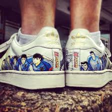 Image Result For Adidas Manga Fever Captain Tsubasa Adidas Superstar 80s Tsubasa