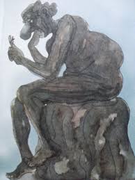 Arte Das Imagens Releitura O Pensador De Auguste Rodin