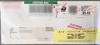 The idea of certified mail in u.s.a. Delayed Return Of The Lien Notice Mailed Out Via Usps Certified Mail Self Storage Talk