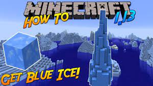 Scald 1 c milk in a pan (heat it just until it begins to boil) add in sugar and salt and stir add in whipping cream, vanilla, pudding, raspberry and lemon extract add blue food coloring to desired color Minecraft 1 13 How To Get Craft Blue Ice Everything You Need To Know Youtube