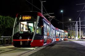 Alstom S First Citadis X05 Lrv Begins Testing In Sydney Light Rail Vehicle Light Rail Train