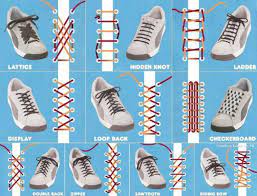 Tie one end of your lace in a knot. 10 Ways To Lace Up Your Shoes Creatively