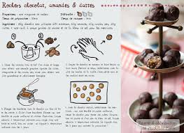 Rochers D Energie Chocolat Dattes Amandes Rochers Chocolat Chocolat Recette