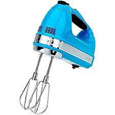 Delivered on sunday and in the evening. Amazon Com Kitchenaid Rkhm9cl 9 Speed Most Powerful Digital Display Power Hand Mixer Crystal Blue Renewed Home Kitchen