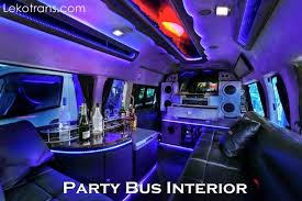 This beautiful party bus has a gorgeous interior with plush leather seats, wood floors, vibrant lights, a large tv and a dvd player, a booming sound system with a cd. Party Bus Hire Bali Party Bus Rental Charters Bali Leko Trans