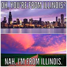 Chicago weather don't play.' uploaded by sephiroth86. Memes About Illinois That Are Actually Really Funny Funny Memes Jokes Illinois