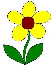 Rock Painting Picture Flower Clipart Cartoon Flowers Flower Clip