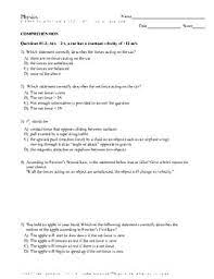 Supreme court with regards to what? Newton S Second Law Quiz Or Worksheet By Math And Physics One O One