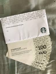 However, if you become a member of the my starbucks rewards program via a starbucks gift card, you need to provide your name and other related information during the membership registration process. 100 Off Starbucks Gift Certificate Tickets Vouchers Store Credits On Carousell