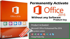 As of this moment, you have office 365 installed on your computer and ready to run for a free month. Permanently Activate Microsoft Office 2016 Pro Plus Without Any Software Or Product Key 2018 Youtube
