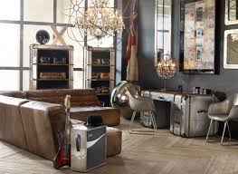 Living Room Vintage Industrial Style Decoracion Estilo Vintage Diseno De Interiores Decoracion De Interiores