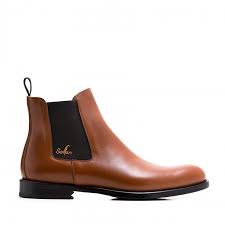 The chelsea boot has grown in popularity in the u.s. Serfan Chelsea Boot Herren Spezial Cognac Schwarz