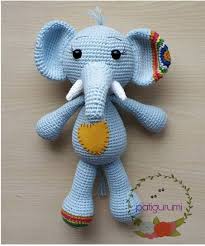 El Yapimi Fil Amigurumi Patigurumi Fil Amigurumifil Crochet Elephant Oyuncak Amigurumi Amigurumi Modelleri