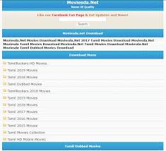 Moviesda A Repository Of Tamil Movie Downloads