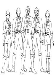 Power Rangers Para Colorear
