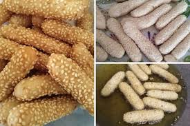 Siap ada bubuh cip coklat dan almond. Kuih Rotan Krap Krup Bila Memakannya Buat Besar Sedikit