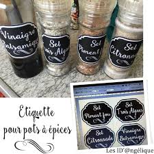 Etiquettes Pour Pot A Epices Ou Autres Etiquettes De Pot Faire Des Etiquettes Etiquette Bocaux