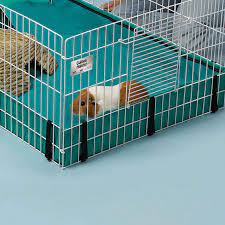 The midwest guinea pig cage is a wire cage which has a base made from canvas with a leak proof pvc lining. Midwest Guinea Habitat Guinea Pig Cage 47 L X 24 W X 14 H Petco