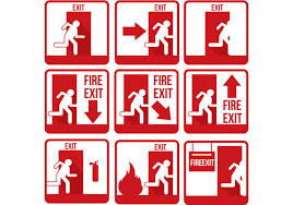 Download 230+ royalty free fire exit logo vector images. Emergency Exit Vector Free Vector Download 302145 Cannypic