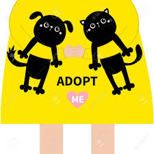 However, the 'pets' section of the backpack was added long before that. Adopt Me Girl Hand Holding Cat Kitten And Dog Set Cute Cartoon Royalty Free Cliparts Vectors And Stock Illustration Image 142644240