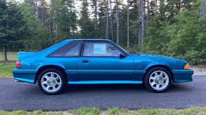 Is there a fox body mustang 5.0 convertible? For Sale 1993 Ford Mustang Svt Cobra Teal 5 0l V8 5 Speed 255 Miles 75k Stangbangers