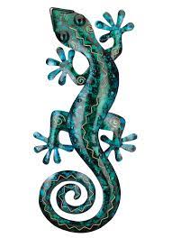The same as my other geckos/lizards but in pinks and purples. Garden Ornaments Metal Gecko Lizard Wall Art Garden Decoration Fence Ornament Metallic Design Garden Patio