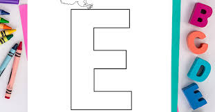 The first is labeled download which will prompt you to download the pdf version of this coloring page. Letter E Coloring Page Download Print Learn Toysmatrix