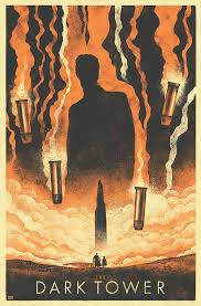 A tale dark & grimm. The Dark Tower Illustrated Movie Poster On Behance