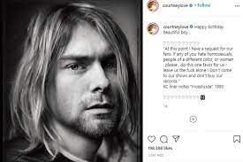 Kurt cobain performing live onstage at palasport, modena. Courtney Love Sebut Kurt Cobain Beautiful Boy Antara News