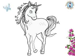 Children love fairy tales and fantasies as well as the fantastic creatures appearing in them. Unicorn Coloring Page Free Printables Treasure Hunt 4 Kids