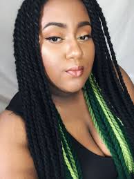 Green And Black Yarn Twists Edgy Hair Yarn Twist Yarn Braids Let your natural hair flow with amazing yarn twists. green and black yarn twists edgy hair