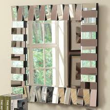 A rectangular mirror entirely handcrafted in italy, the geometric design composed of squares in set of 3 aro mirrors, leandro garcia, contemporary brazil design dimensions: Contemporary Square Mirror By Coaster Furniture Nis175397357 Designer Furniture Gallery