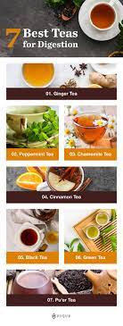 Tea For Digestion The 9 Best Teas To Boost Gut Health Pique Tea For Digestion Healthy Teas Cleansing Tea Recipes