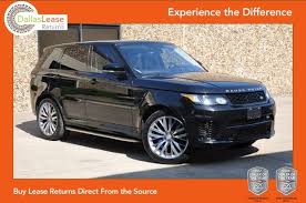 Sold 2016 Land Rover Range Rover Sport V8 Svr In Dallas