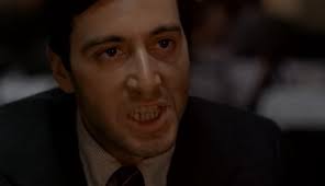 One of the best things I like about GF is, each time I watch it I find  little intricacies I hadn't noticed in the previous 87 viewings. In my most  recent viewing,