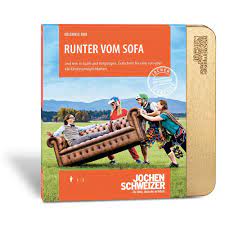 Jochen Schweizer Erlebnis Box Runter Vom Sofa Mehr Als 430 Erlebnisse Fur 1 2 Personen Gutschein Mit Geschenk Box Amazon Gutscheinbox Gutscheine Geschenke