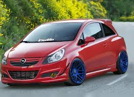 Opel Corsa Gsi Stance Low Tuning Photoshoped Opel Corsa Car Opel