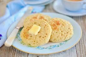 No Knead Homemade Crumpets Recipe No Oven Needed Recipe Homemade Crumpets Crumpet Recipe Bigger Bolder Baking