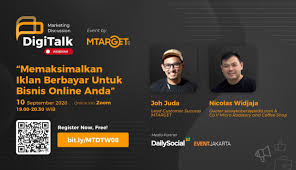Ayo lari, semua penyakit akan pergi! perbanyak aktivitas fisik dan ikuti berbagai event olahraga, agar tubuh selalu bugar dan sehat. Digitalk Webinar Vol 8 Memaksimalkan Iklan Berbayar Untuk Bisnis Online