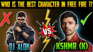 This article compares dj alok and an overhauled version of hayato, named. Free Fire Dj Alok Vs Kshmr K Who Is The Best Character In Free Fire Shocking Result Youtube