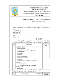 Maybe you would like to learn more about one of these? Contoh Skhu Sementara Smp 18 Kota Jambi 2017