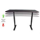 Floor Standing Height Adjustable Desk (63