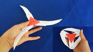 How To Make A Ninja Power Star Out Of Paper Como Fazer Uma Estrela Ninja Papel Shuriken Kids Origami Origami Crafts Origami Art