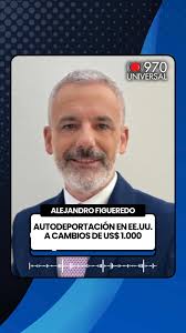 Alejandro Figueredo: autodeportación en EE.UU. a cambios de US$ 1.000,  Desde Estados Unidos, Alejandro Figueredo se refirió a la máquina de  generar titulares que es el presidente de ese país, Donald ...