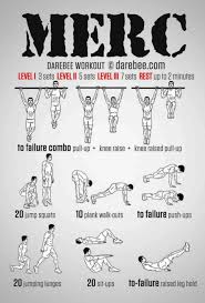 Mercenary Bodyweight Workout Routine Pop Workouts