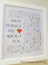 70th birthday presents cute birthday gift 90th birthday parties 60th birthday party birthday gifts for her birthday memes 50th birthday party ideas for i just knew it would be perfect for my dad's 80th birthday. 60 Things We Love About You Birthday Presents For Dad 60th Birthday Party 60th Birthday Cute766